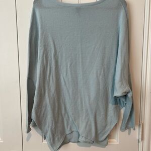 ALYA Light Blue Oversized Sweater
